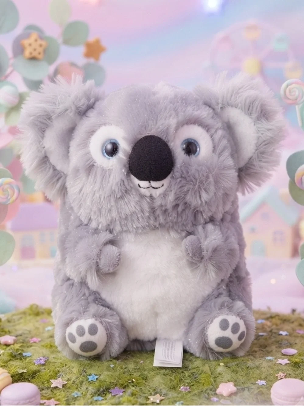 Gray Koala Stuffed Animal Plush 8” inches